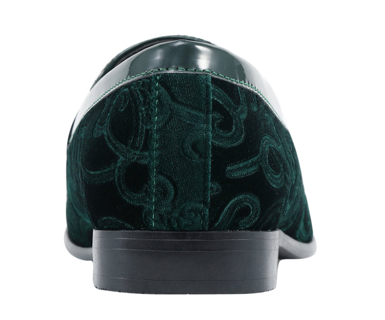 Green Velvet DressShoes | Amali Throne | Just Men`s Shoes Green / 14 Green Velvet DressShoes | Amali Throne | Just Men`s Shoes Green / 14