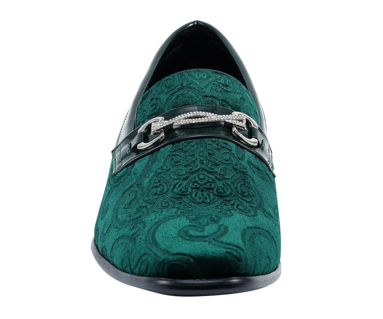 Green Velvet DressShoes | Amali Throne | Just Men`s Shoes Green / 14 Green Velvet DressShoes | Amali Throne | Just Men`s Shoes Green / 14
