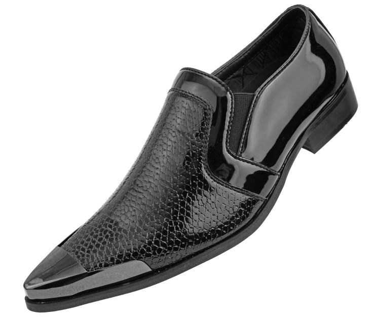 Smoking Slippers | Davis Black by Amali Black / 8.5 Just Men's Shoes. Amali Men's Shoes Animal Print Men's Shoes Smoking Slippers | Davis Black by Amali Black / 8.5 Just Men's Shoes. Amali Men's Shoes Animal Print Men's Shoes