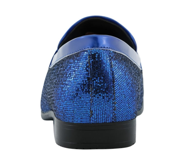 Mens Glitter Shoes | Amali Sutton | Just Mens Shoes Blue / 8.5 Mens Glitter Shoes | Amali Sutton | Just Mens Shoes Blue / 8.5