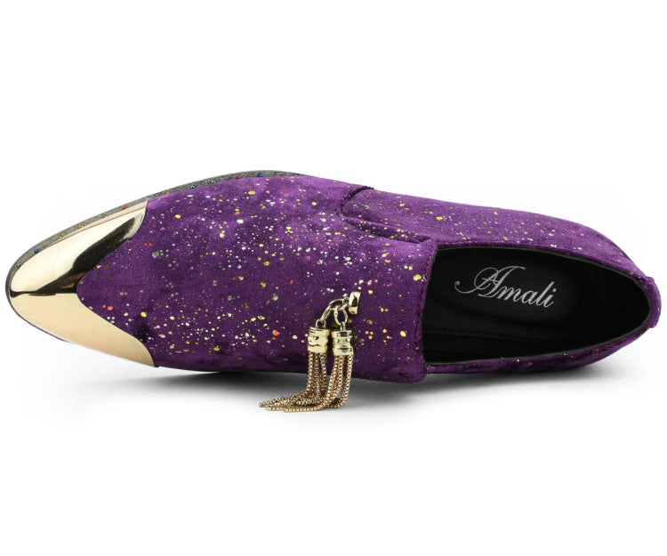 Mens Dress Shoes With Tassel | Amali | Just Mens Shoes Purple / 8 Mens Dress Shoes With Tassel | Amali | Just Mens Shoes Purple / 8