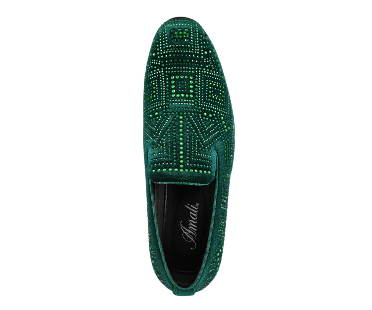 Emerald Green Loafers | Amali Enzo | Just Men`s Shoes Green / 9 Emerald Green Loafers | Amali Enzo | Just Men`s Shoes Green / 9