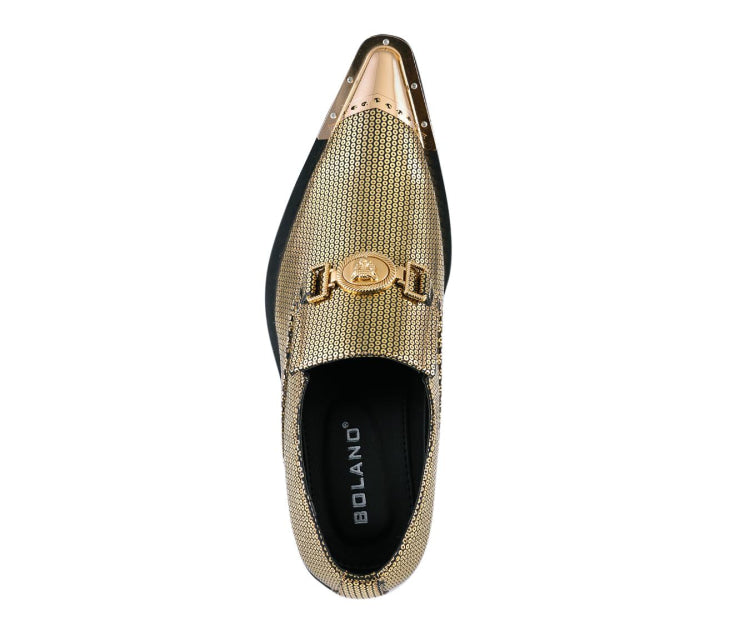 Mens Sparkly Shoes | Sequin Footwear | Amali Shoes Gold / 10 Mens Sparkly Shoes | Sequin Footwear | Amali Shoes Gold / 10