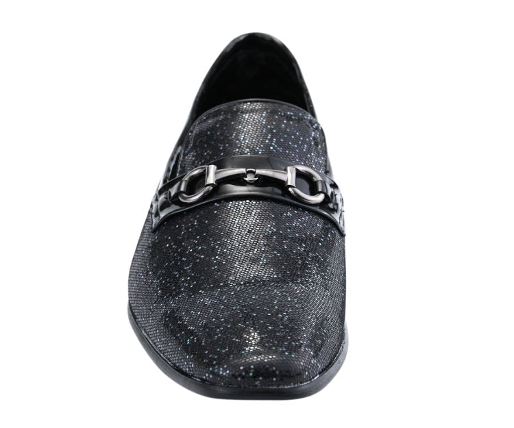 Mens Glitter Shoes | Amali Sutton | Just Mens Shoes Black / 9.5 Mens Glitter Shoes | Amali Sutton | Just Mens Shoes Black / 9.5