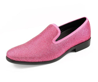 Mens sparkly mens dress shoes pink amali dazzle main
