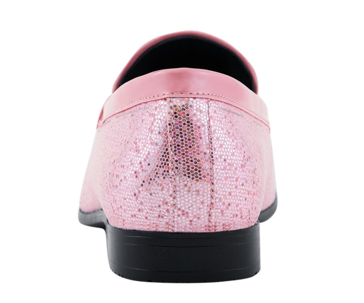 mens pink sparkly dress shoes Men Dress Shoe MSD -Eme Pink Men Suits Direct