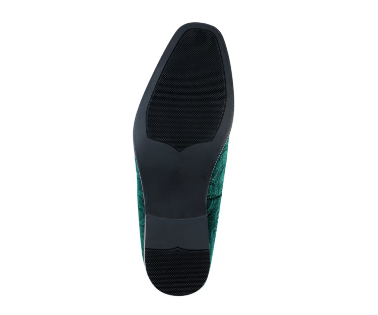 Green Velvet DressShoes | Amali Throne | Just Men`s Shoes Green / 14 Green Velvet DressShoes | Amali Throne | Just Men`s Shoes Green / 14