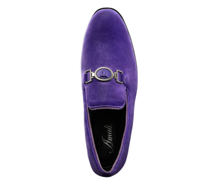 Men's Velvet Dress Shoes | Amali Antonio | Just Men`s Shoes Lavender / 15 Men's Velvet Dress Shoes | Amali Antonio | Just Men`s Shoes Lavender / 15