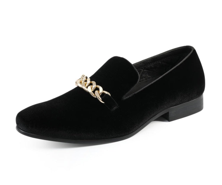 Men's Prom Loafers Dress Shoes Fay by Amali | Smoking Slippers Just Men's Shoes Black / 9 Men's Prom Loafers Dress Shoes Fay by Amali | Smoking Slippers Just Men's Shoes Black / 9