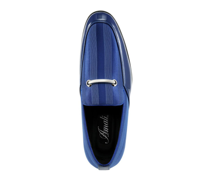 Royal Blue Loafers | Mattia by Amali