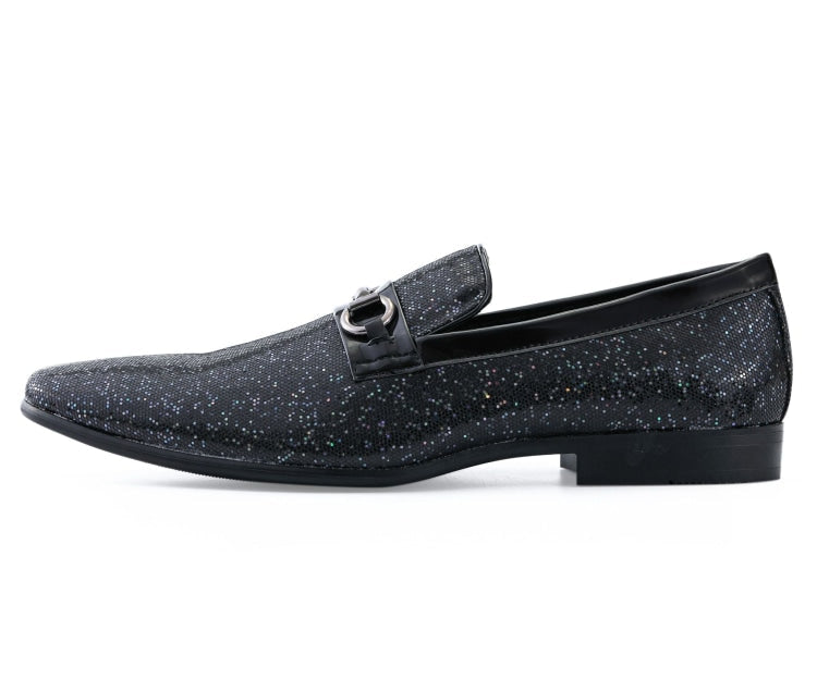 Mens Glitter Shoes | Amali Sutton | Just Mens Shoes Black / 8.5 Mens Glitter Shoes | Amali Sutton | Just Mens Shoes Black / 8.5