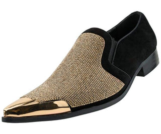 dezzy-gold Bolano Smoking Slippers