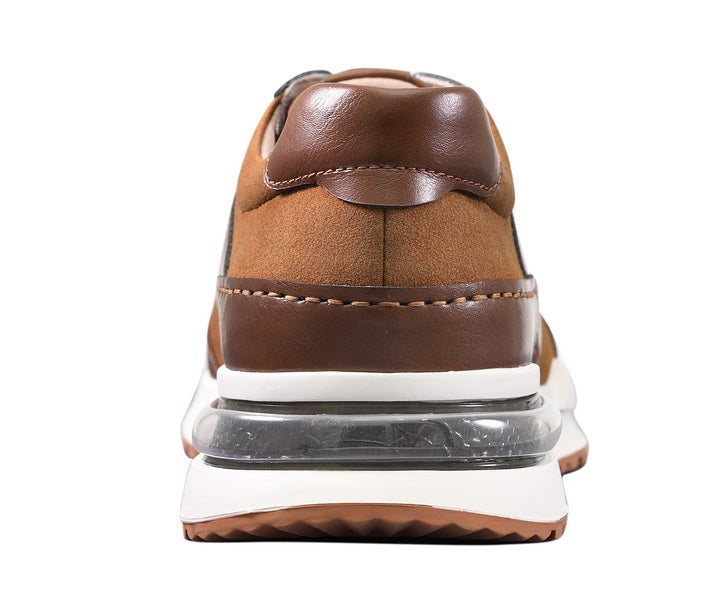 Mens Brown Dress Sneakers | Casual Shoe | Just Mens Shoes Cognac / 14 Mens Brown Dress Sneakers | Casual Shoe | Just Mens Shoes Cognac / 14