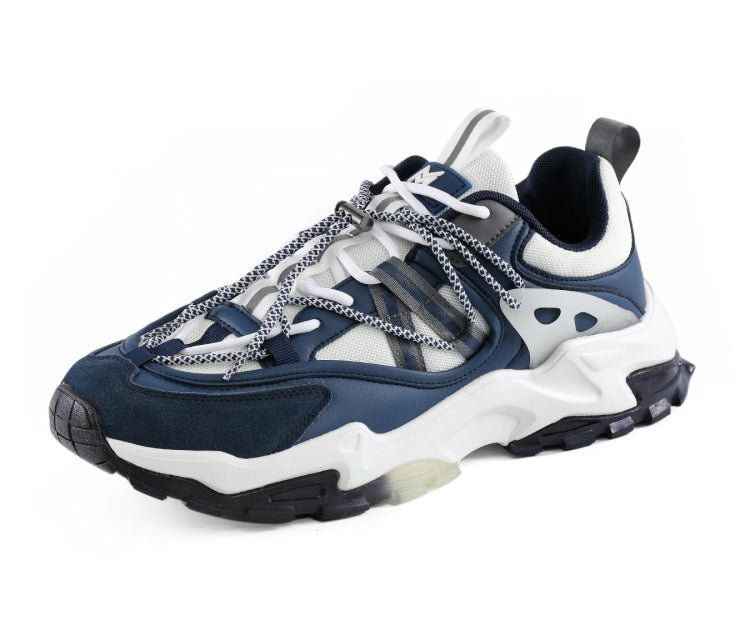 Logic Rapper Sneakers Navy Blue Bulky Sneakers | Mazino Logic | Just Men`s Shoes – Just Men's ...