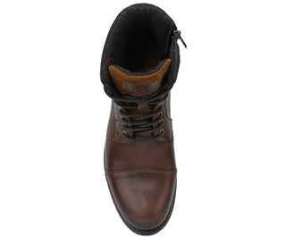 Asher Green Genuine Leather Hand Crafted Lace Up Boots