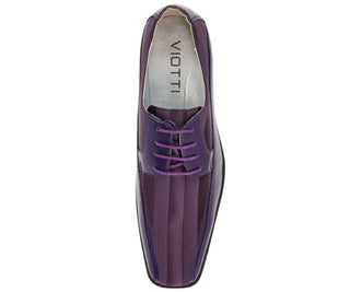 179-purple Viotti Oxfords